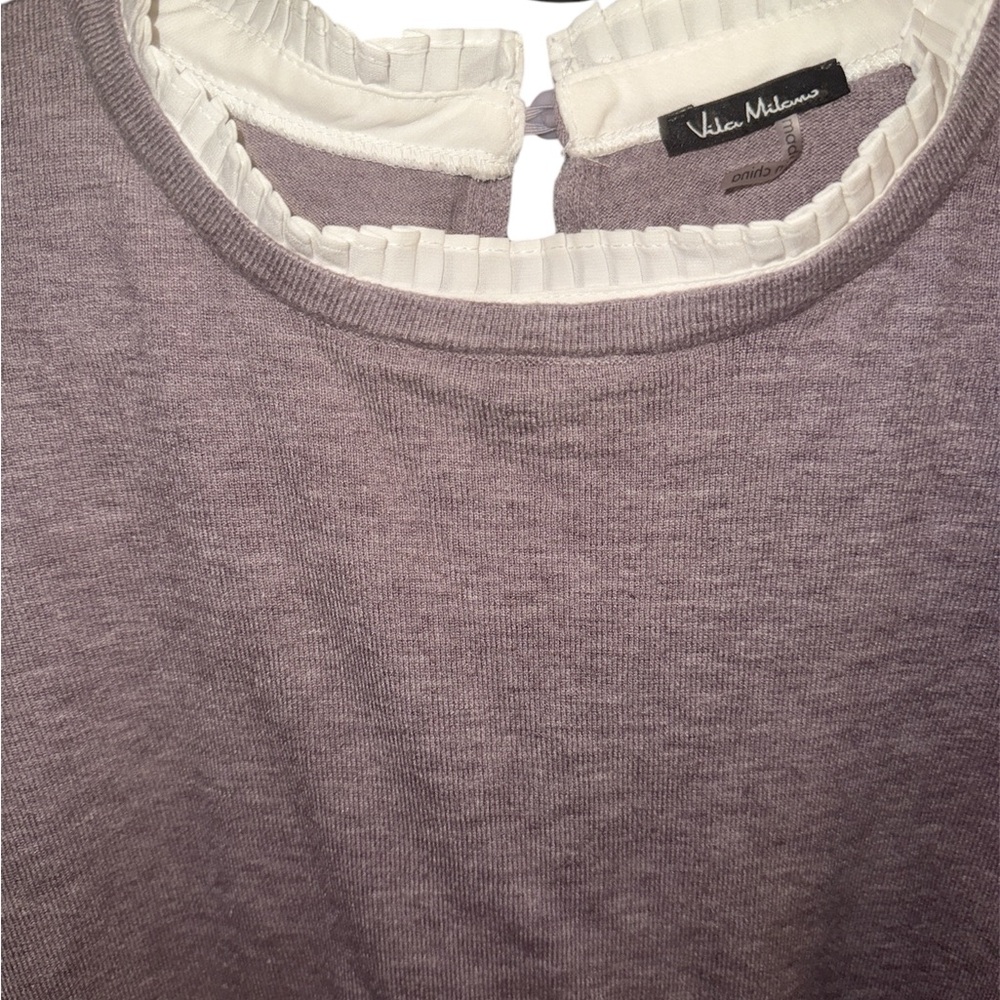 Vince Melero Purple Sweater